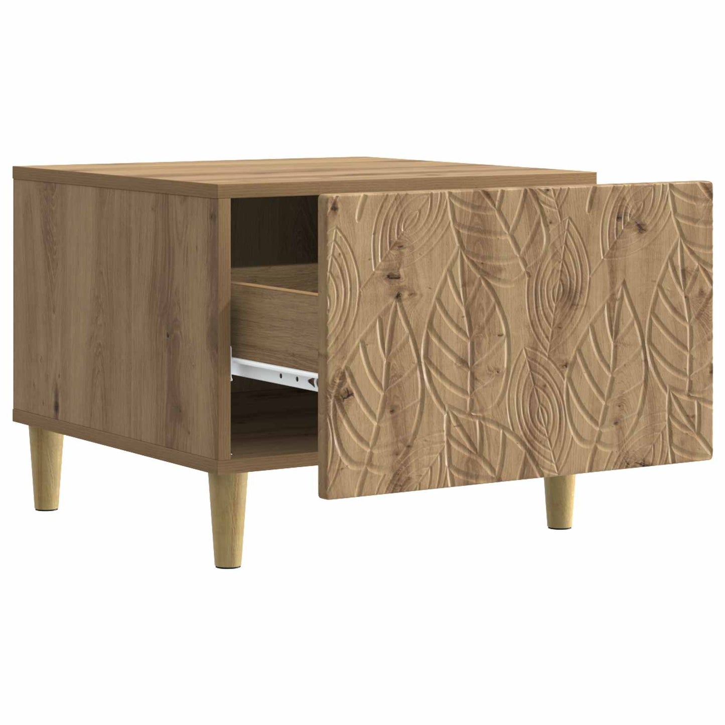 vidaXL Coffee Table Artisan Oak 50 x 49 x 40 cm Engineered Wood