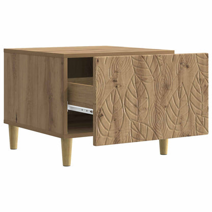 vidaXL Coffee Table Artisan Oak 50 x 49 x 40 cm Engineered Wood