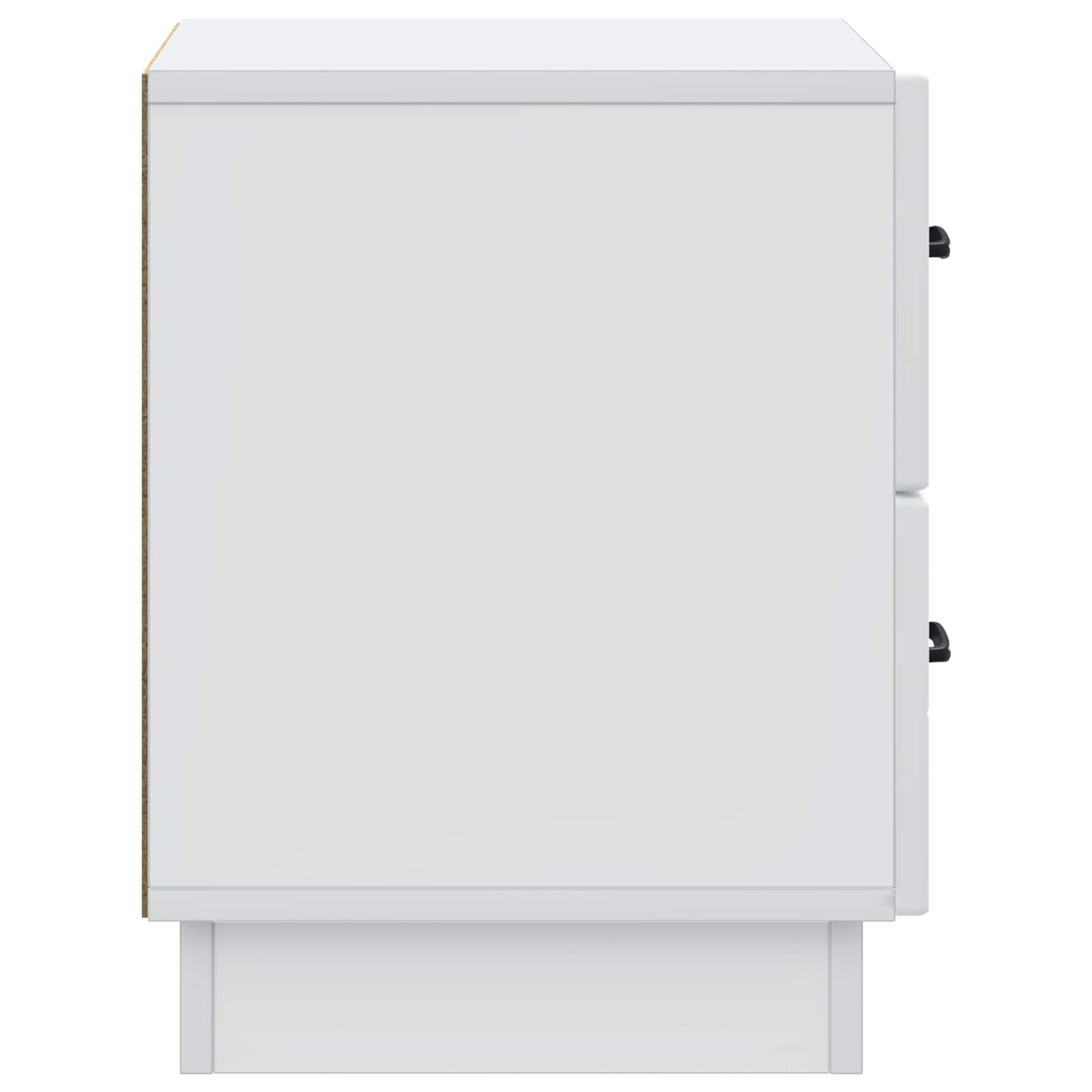 vidaXL Bedside Cabinet White 43 x 34.5 x 44.5 cm Engineered Wood