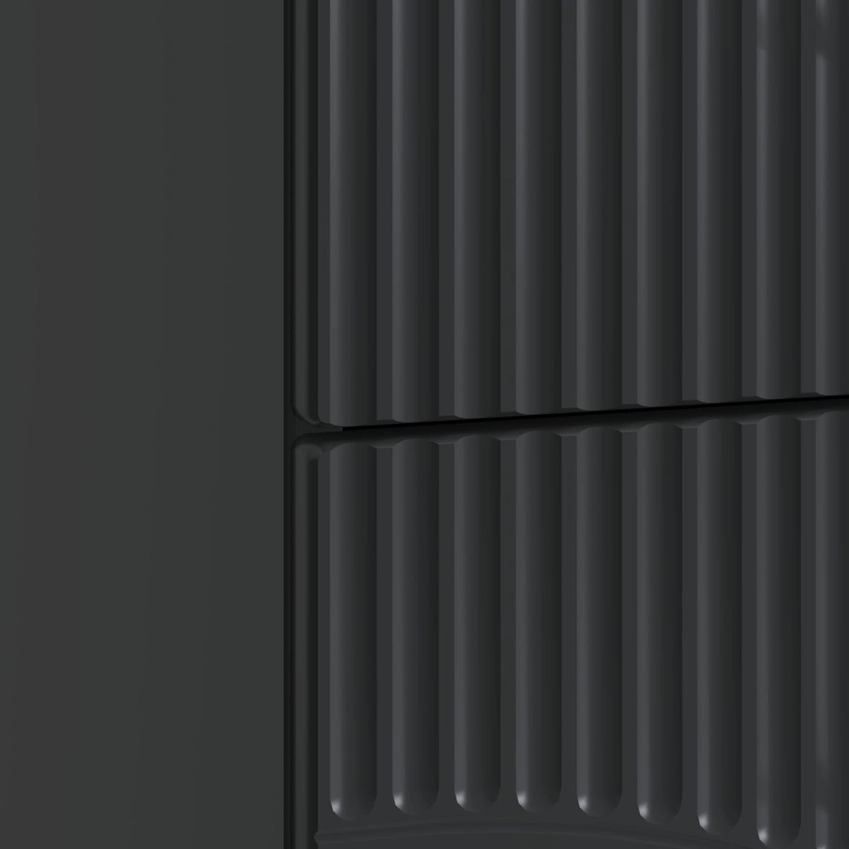 vidaXL Bedside Cabinet Black 43 x 34.5 x 44.5 cm Engineered Wood