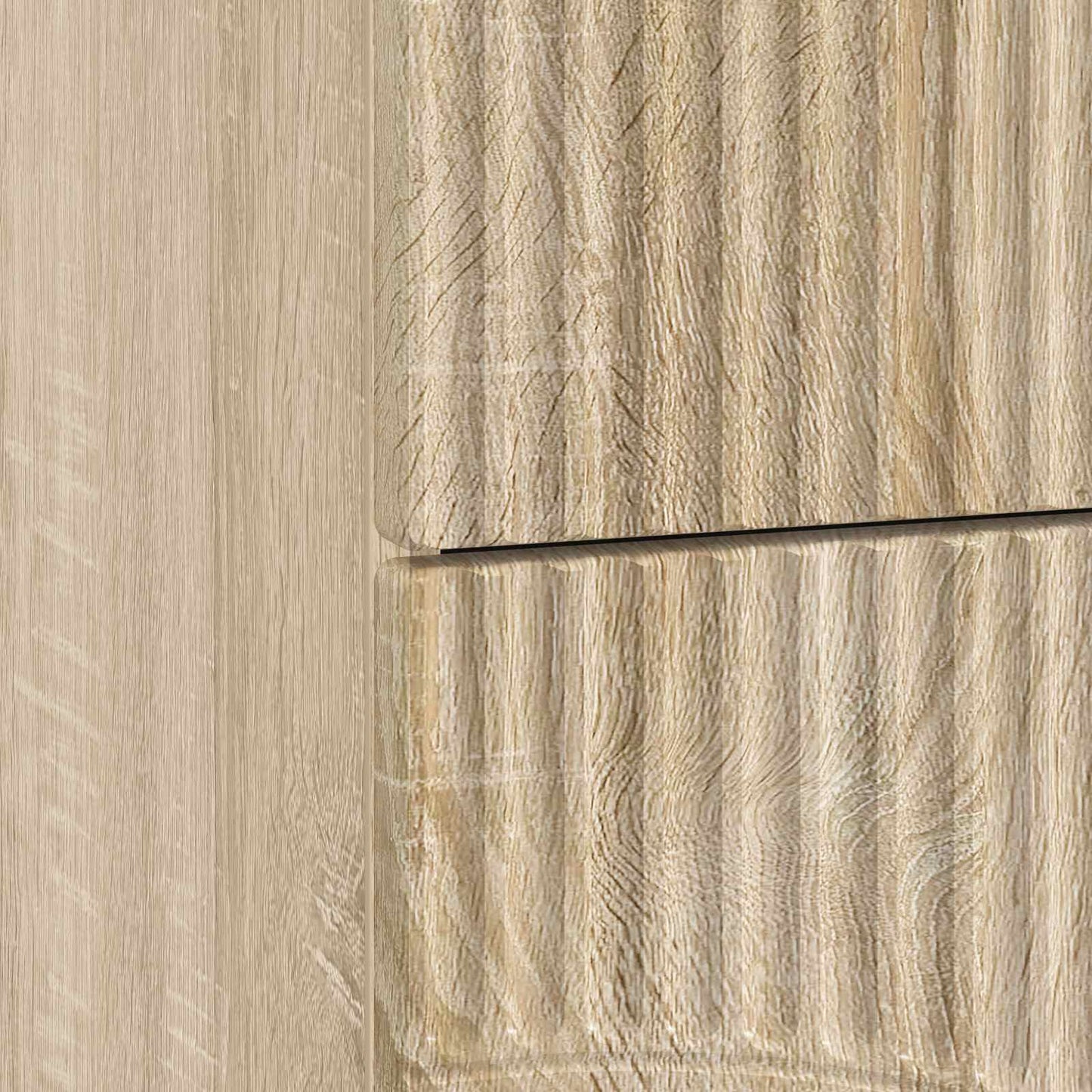 vidaXL Bedside Cabinet Sonoma Oak 43 x 34.5 x 44.5 cm Engineered Wood