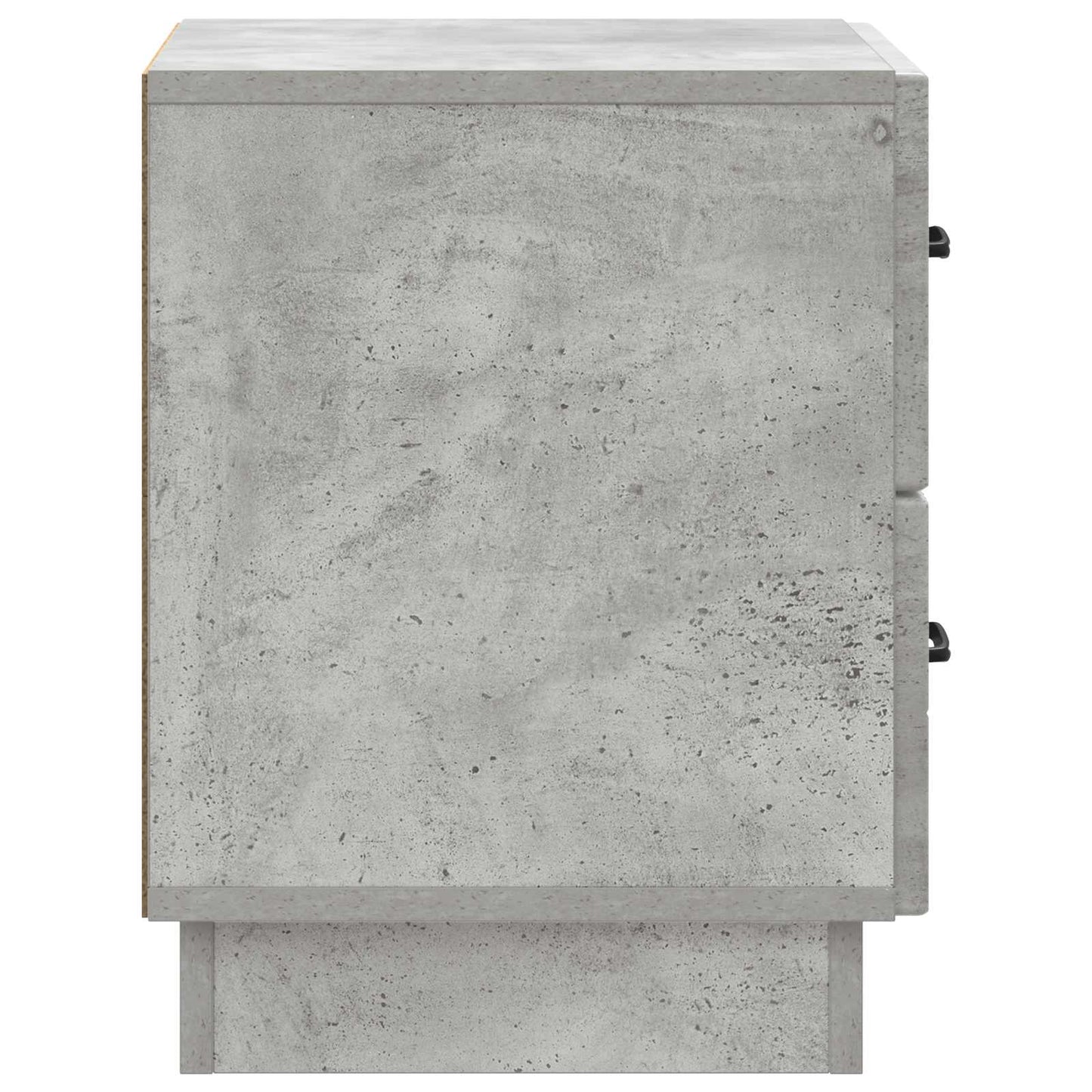 vidaXL Bedside Cabinet with Drawer Concrete Grey 43 x 34.5 x 44.5 cm
