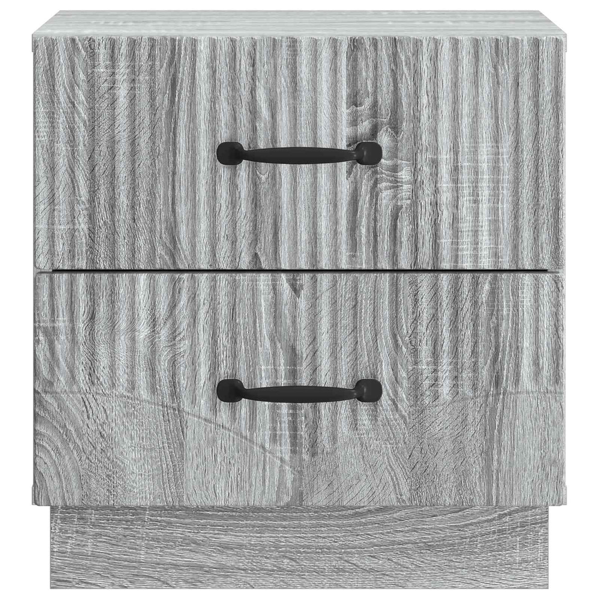 vidaXL Bedside Cabinet Grey Sonoma 43 x 34.5 x 44.5 cm Engineered Wood