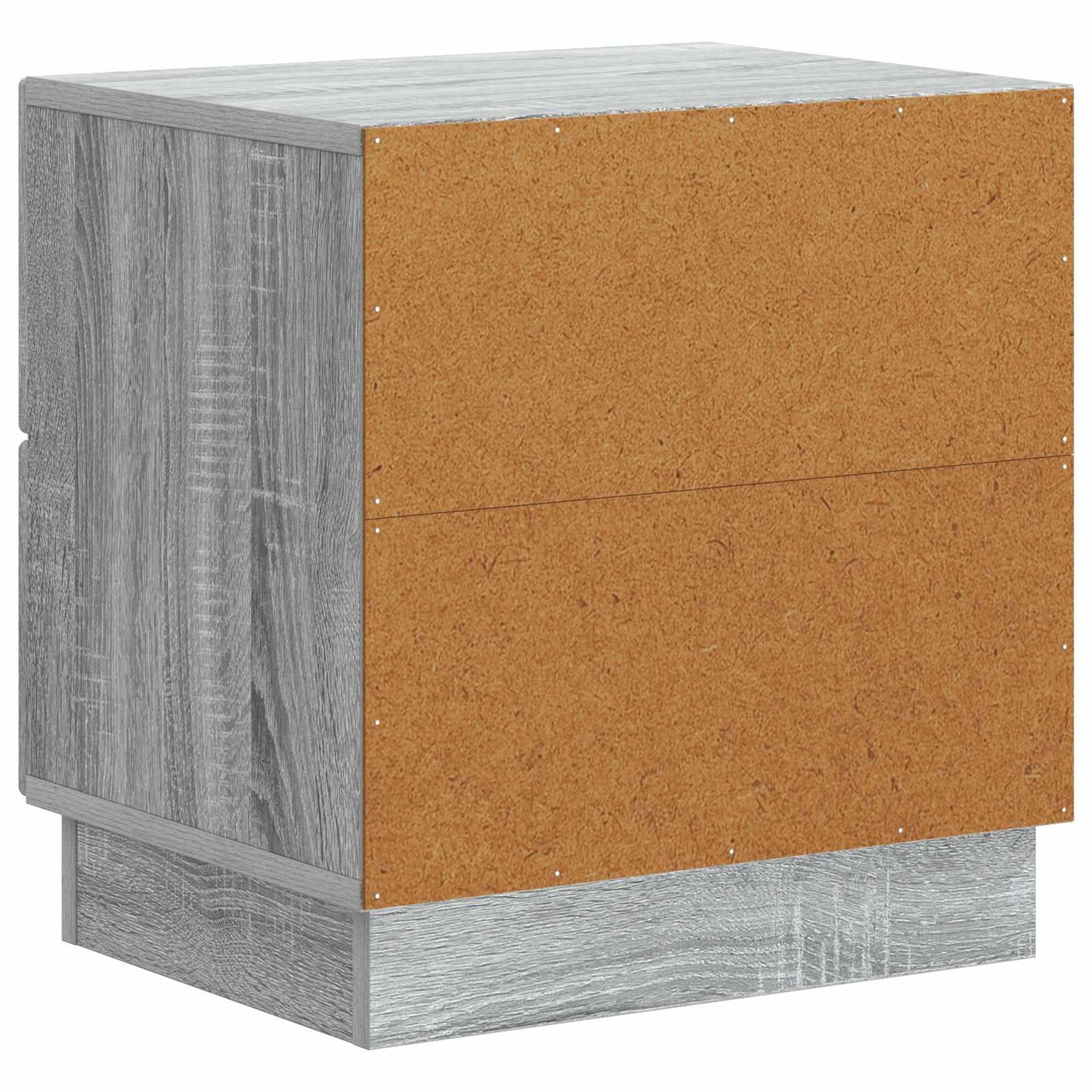 vidaXL Bedside Cabinet 2 pcs Grey Sonoma 43 x 34.5 x 44.5 cm