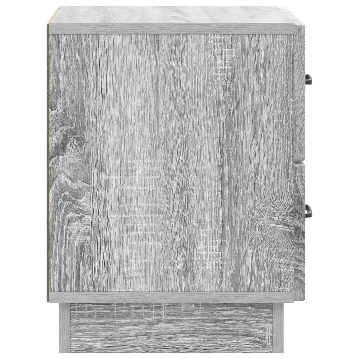vidaXL Bedside Cabinet 2 pcs Grey Sonoma 43 x 34.5 x 44.5 cm