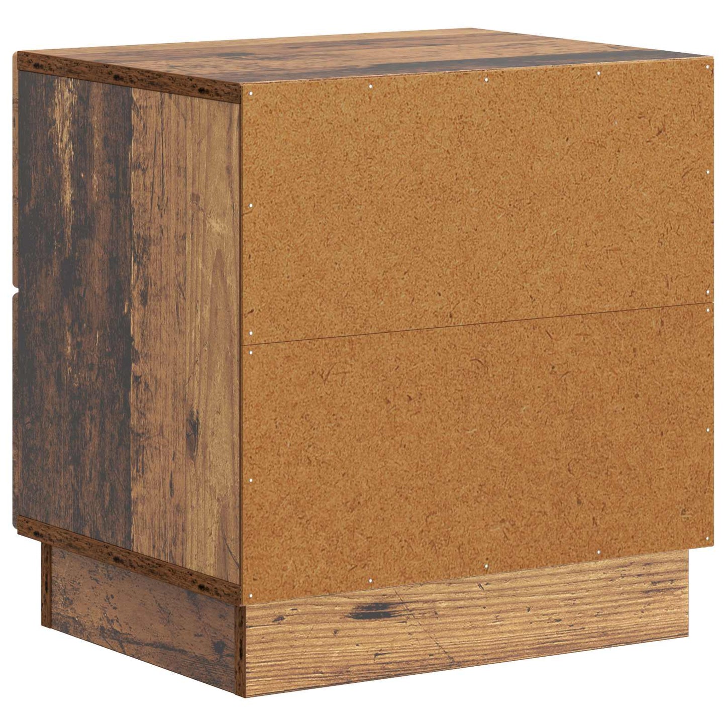 vidaXL Bedside Cabinet Old Wood 43 x 34.5 x 44.5 cm Engineered Wood