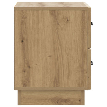 vidaXL Bedside Cabinet Artisan Oak 43 x 34.5 x 44.5 cm Engineered Wood