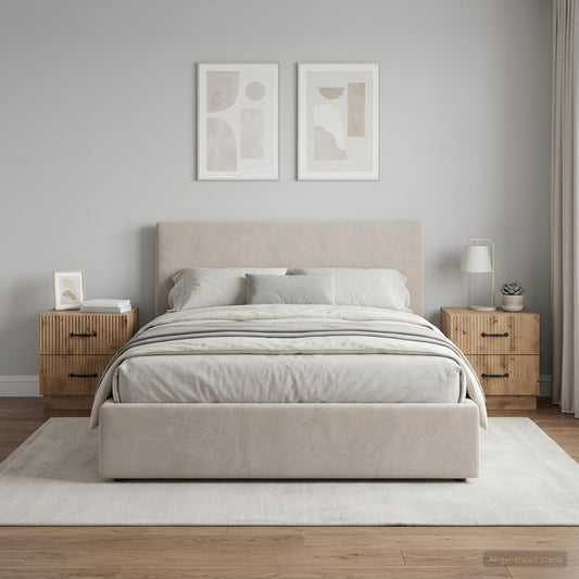 vidaXL Bedside Cabinet 2 pcs Artisan Oak 43 x 34.5 x 44.5 cm