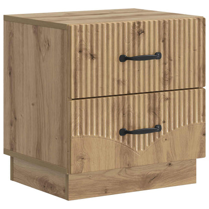 vidaXL Bedside Cabinet 2 pcs Artisan Oak 43 x 34.5 x 44.5 cm