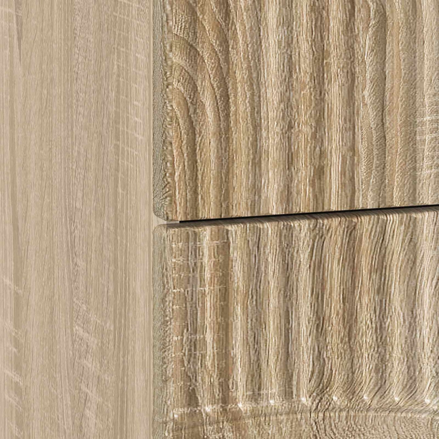 vidaXL Bedside Cabinet Sonoma Oak 62 x 34.5 x 44.5 cm Engineered Wood