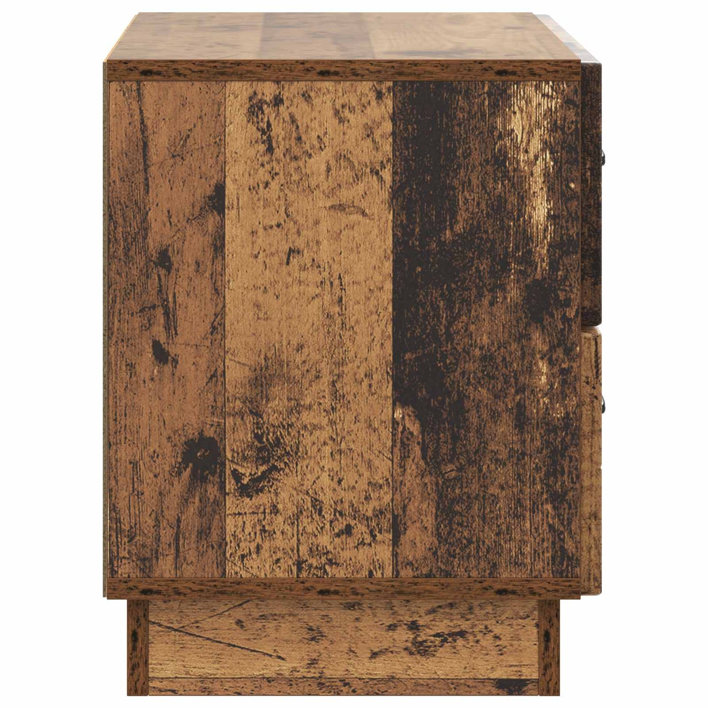 vidaXL Bedside Cabinet Old Wood 62 x 34.5 x 44.5 cm Engineered Wood