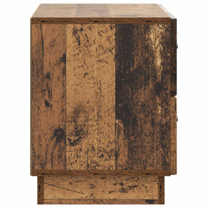 vidaXL Bedside Cabinet Old Wood 62 x 34.5 x 44.5 cm Engineered Wood