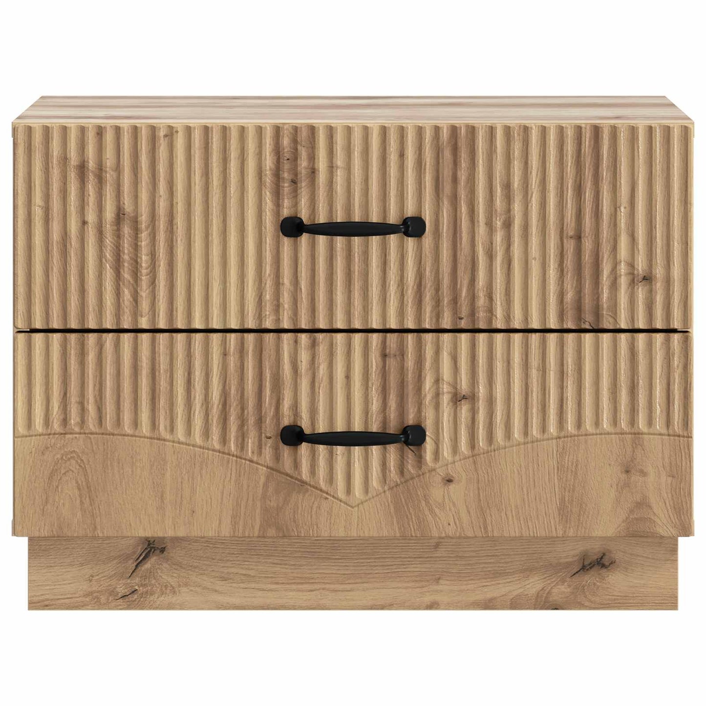 vidaXL Bedside Cabinet Artisan Oak 62 x 34.5 x 44.5 cm Engineered Wood