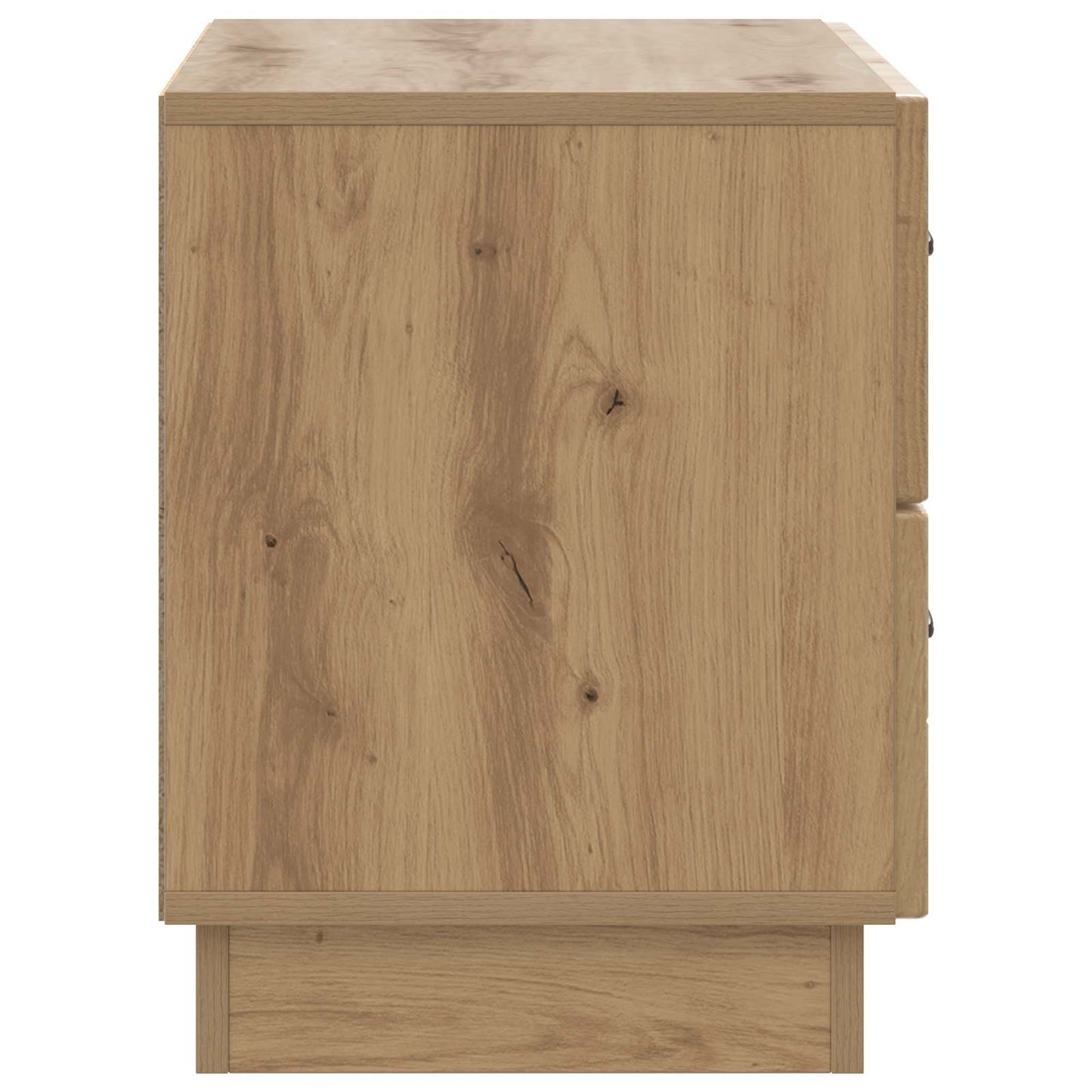 vidaXL Bedside Cabinet Artisan Oak 62 x 34.5 x 44.5 cm Engineered Wood