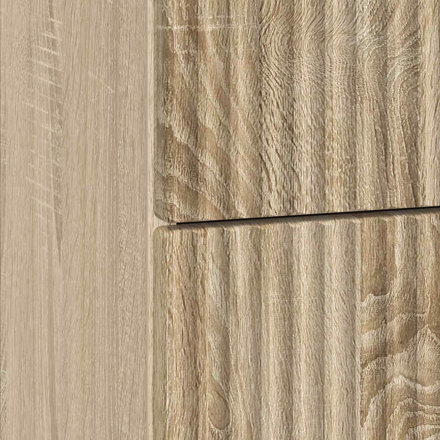 vidaXL Bedside Cabinet Sonoma Oak 43 x 41 x 63.5 cm Engineered Wood