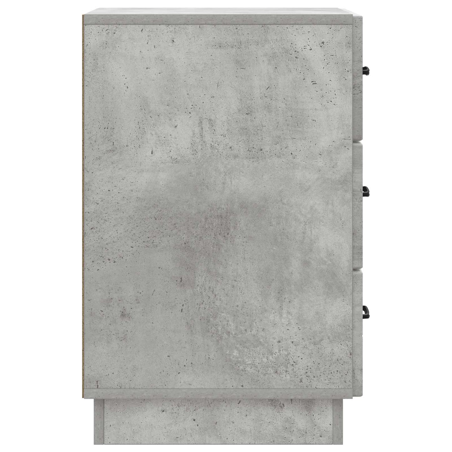 vidaXL Bedside Cabinet Concrete Grey 43 x 41 x 63.5 cm Engineered Wood