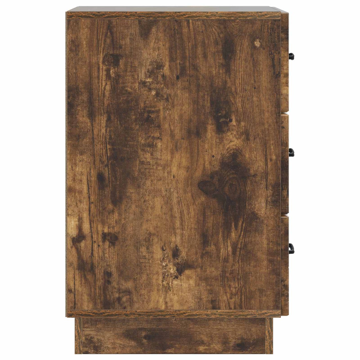 vidaXL Bedside Cabinet Smoked Oak 43 x 41 x 63.5 cm Engineered Wood