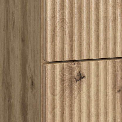 vidaXL Bedside Cabinet Artisan Oak 43 x 41 x 63.5 cm Engineered Wood