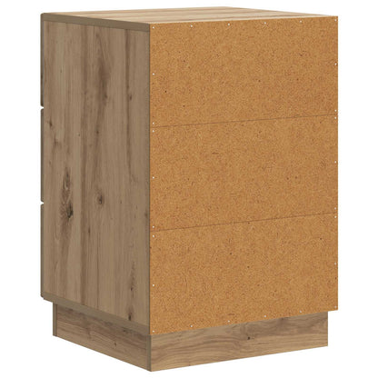 vidaXL Bedside Cabinet Artisan Oak 43 x 41 x 63.5 cm Engineered Wood