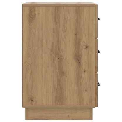 vidaXL Bedside Cabinet Artisan Oak 43 x 41 x 63.5 cm Engineered Wood