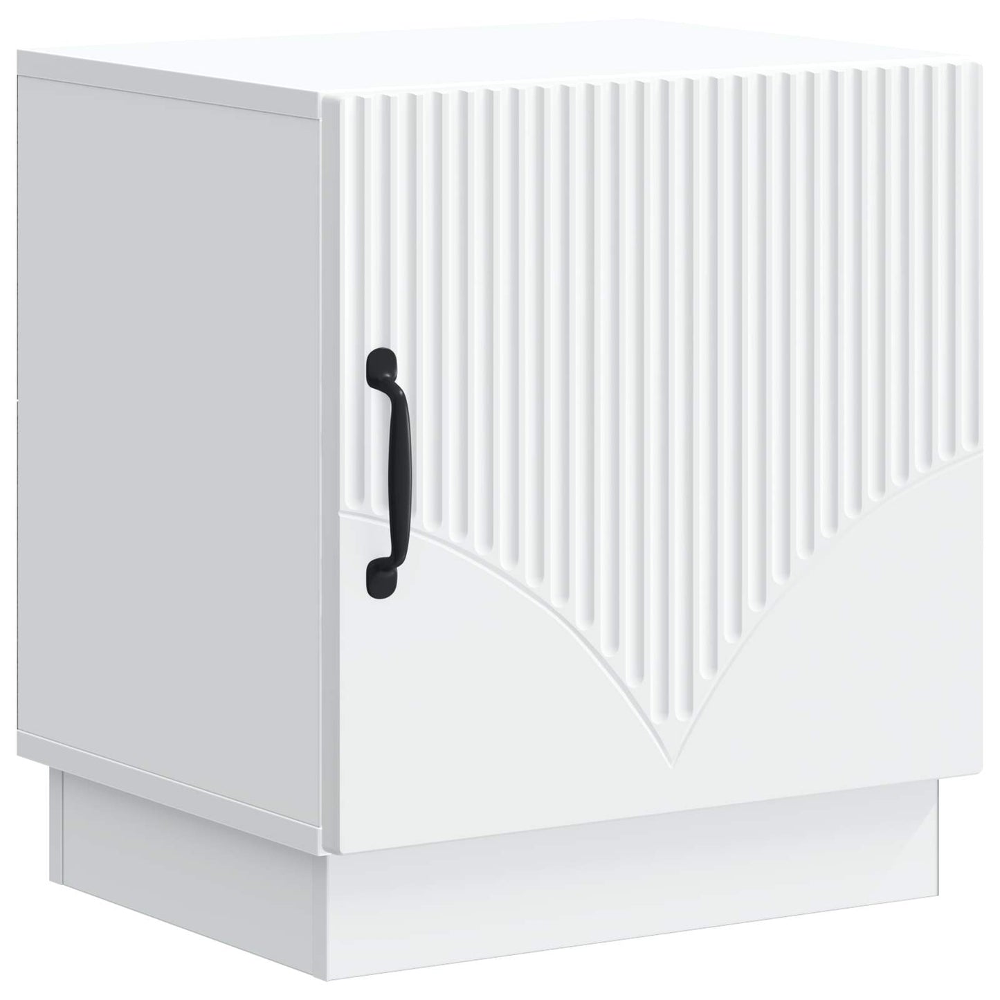 vidaXL Bedside Table 2 pcs White 43 x 34.5 x 47 cm Engineered Wood