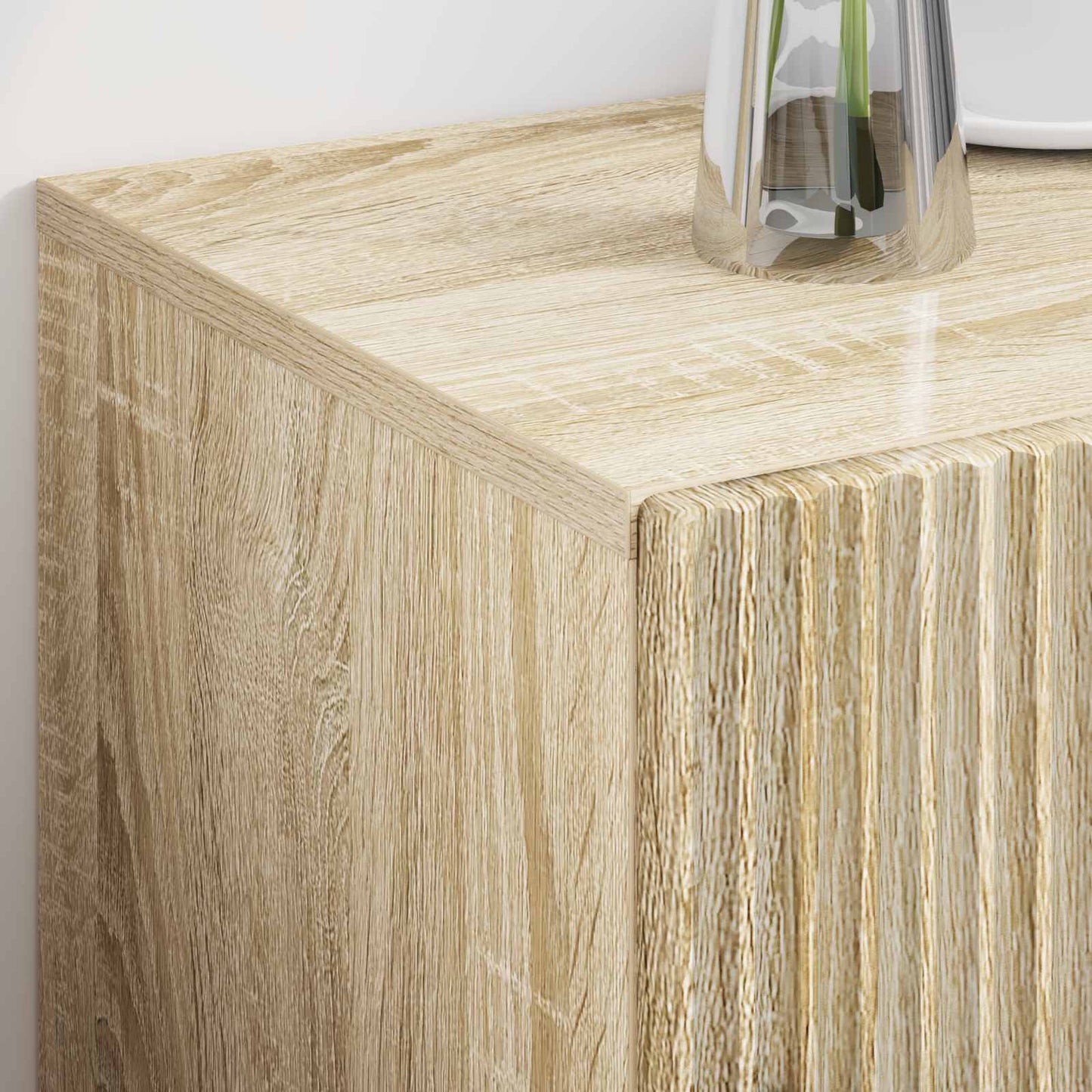 vidaXL Bedside Table Sonoma Oak 43 x 34.5 x 47 cm Engineered Wood
