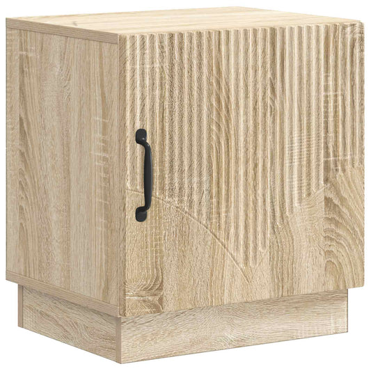 vidaXL Bedside Table Sonoma Oak 43 x 34.5 x 47 cm Engineered Wood