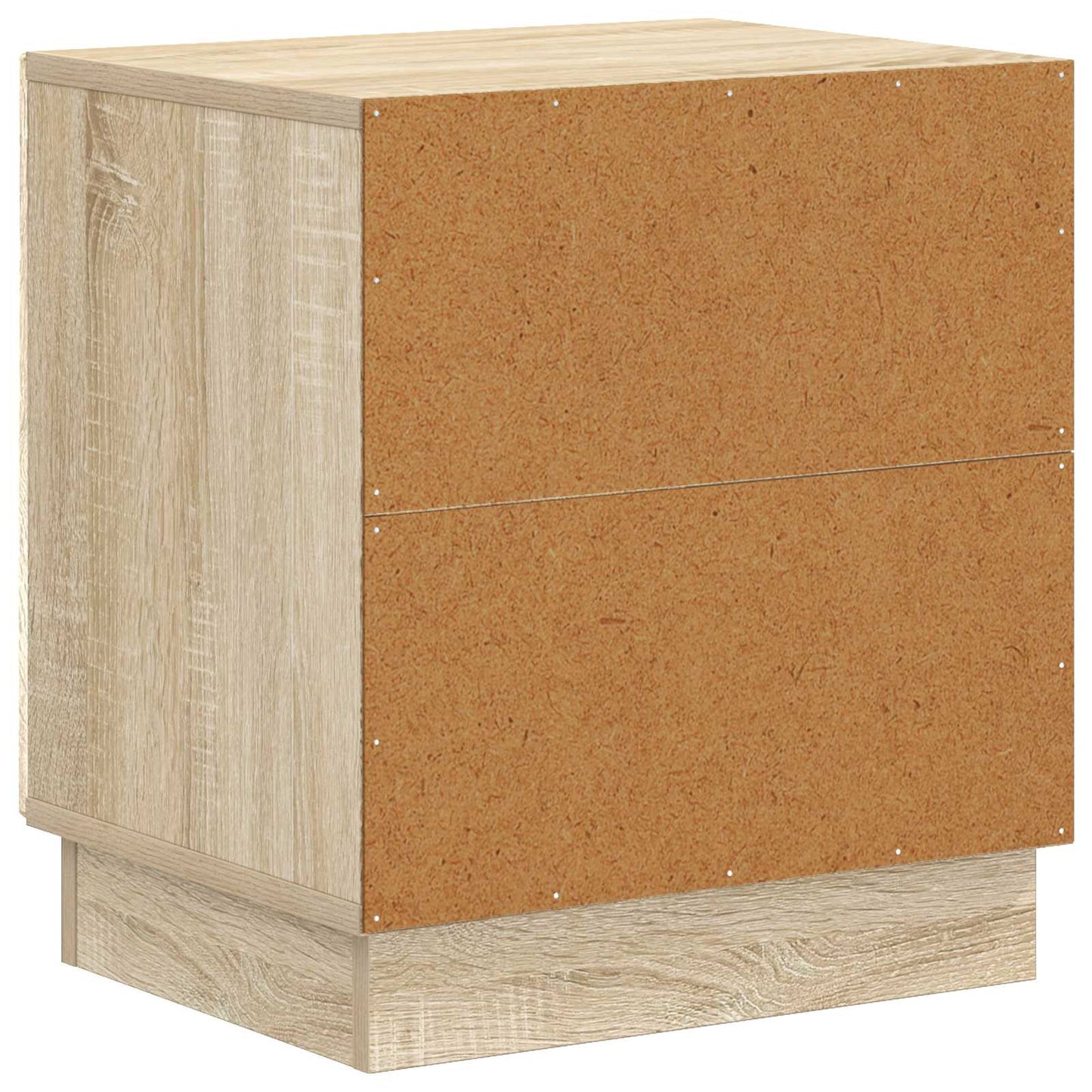 vidaXL Bedside Table Sonoma Oak 43 x 34.5 x 47 cm Engineered Wood
