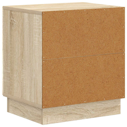 vidaXL Bedside Table Sonoma Oak 43 x 34.5 x 47 cm Engineered Wood