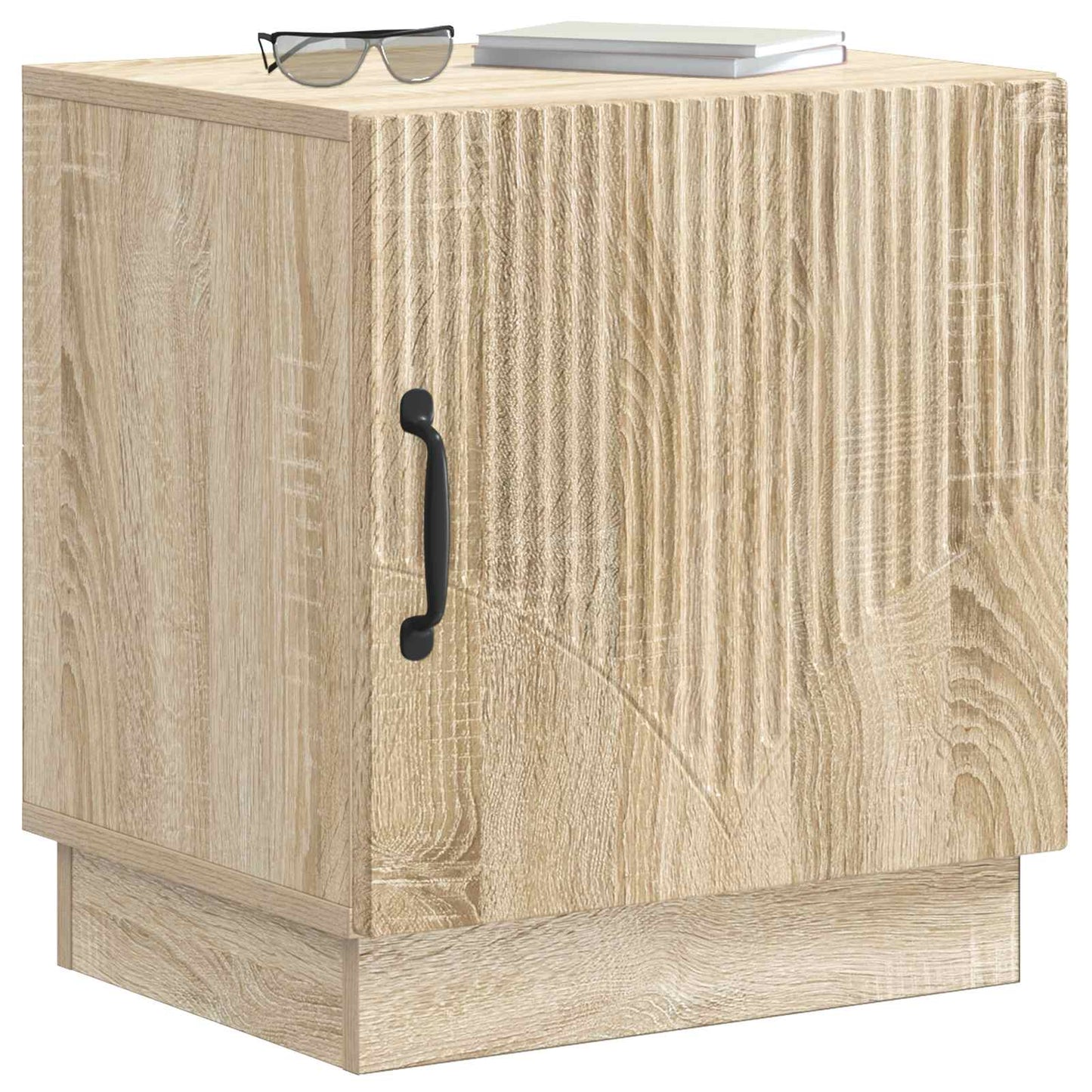 vidaXL Bedside Table Sonoma Oak 43 x 34.5 x 47 cm Engineered Wood