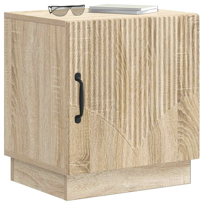 vidaXL Bedside Table Sonoma Oak 43 x 34.5 x 47 cm Engineered Wood