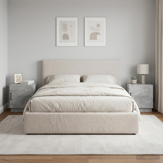vidaXL Bedside Table 2 pcs Concerte Grey 43 x 34.5 x 47 cm