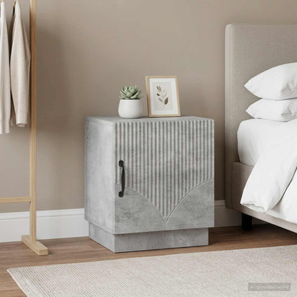 vidaXL Bedside Table 2 pcs Concerte Grey 43 x 34.5 x 47 cm