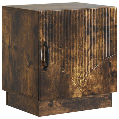 vidaXL Bedside Table 2 pcs Smoked Oak 43 x 34.5 x 47 cm