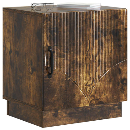 vidaXL Bedside Table 2 pcs Smoked Oak 43 x 34.5 x 47 cm