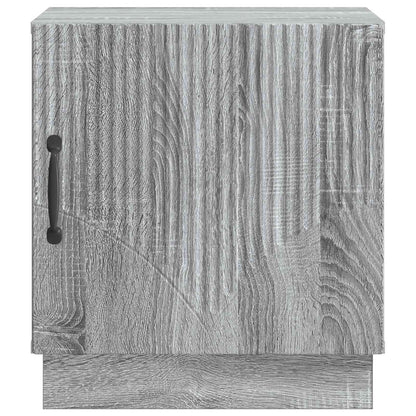 vidaXL Bedside Table 2 pcs Grey Sonoma 43 x 34.5 x 47 cm