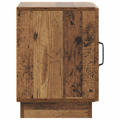 vidaXL Bedside Table Old Wood 43 x 34.5 x 47 cm Engineered Wood