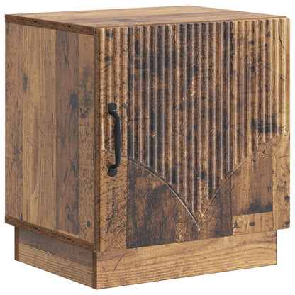 vidaXL Bedside Table 2 pcs Old Wood 43 x 34.5 x 47 cm Engineered Wood