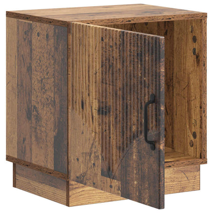 vidaXL Bedside Table 2 pcs Old Wood 43 x 34.5 x 47 cm Engineered Wood