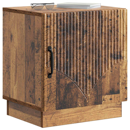 vidaXL Bedside Table 2 pcs Old Wood 43 x 34.5 x 47 cm Engineered Wood