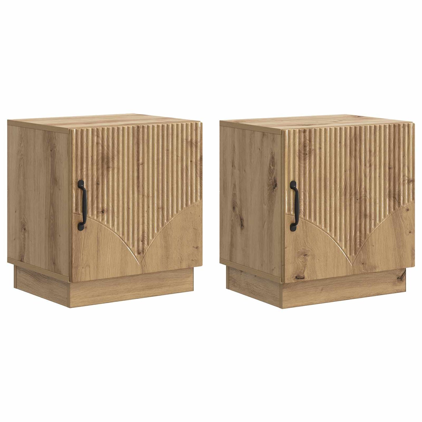 vidaXL Bedside Table 2 pcs Artisian Oak 43 x 34.5 x 47 cm