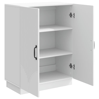 vidaXL Sideboard White 66 x 34.5 x 87 cm Engineered Wood