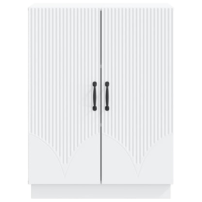 vidaXL Sideboard White 66 x 34.5 x 87 cm Engineered Wood
