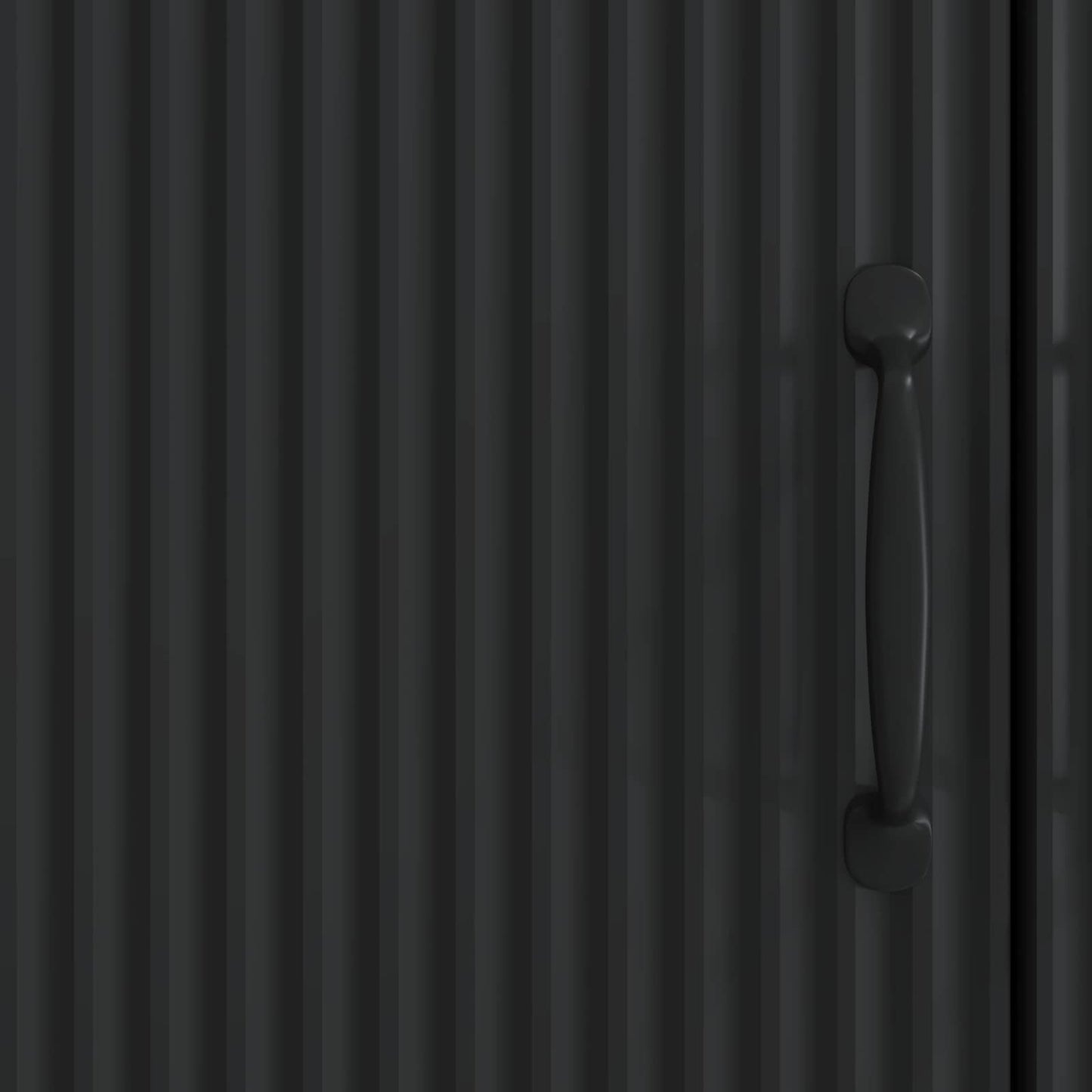 vidaXL Sideboard Black 66 x 34.5 x 87 cm Engineered Wood