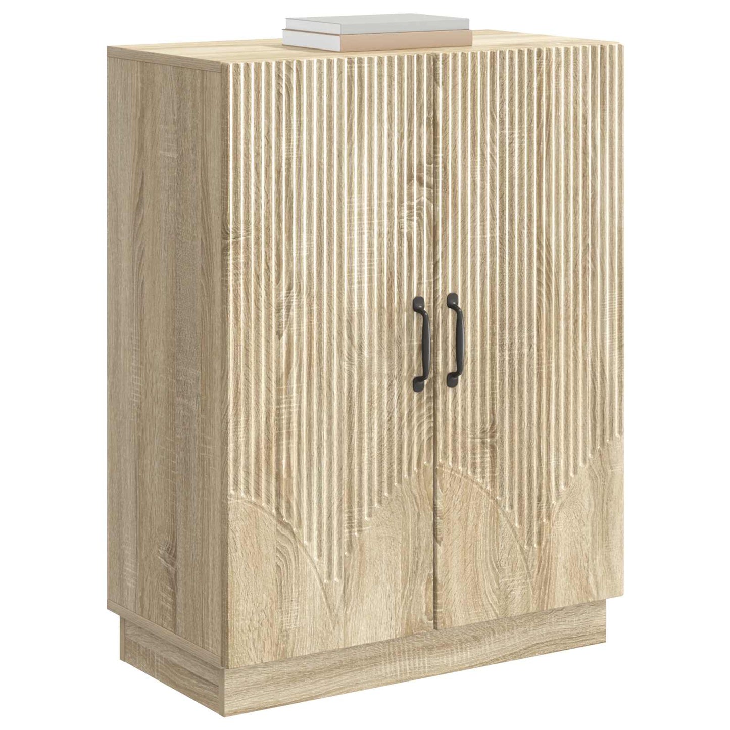 vidaXL Sideboard Sonoma Oak 66 x 34.5 x 87 cm Engineered Wood