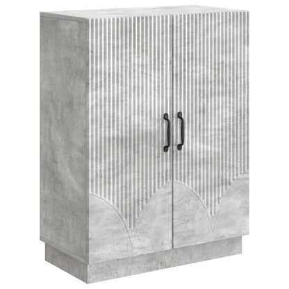 vidaXL Sideboard Concrete Grey 66 x 34.5 x 87 cm Engineered Wood
