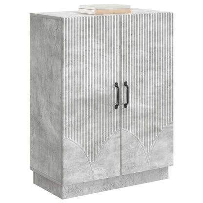 vidaXL Sideboard Concrete Grey 66 x 34.5 x 87 cm Engineered Wood
