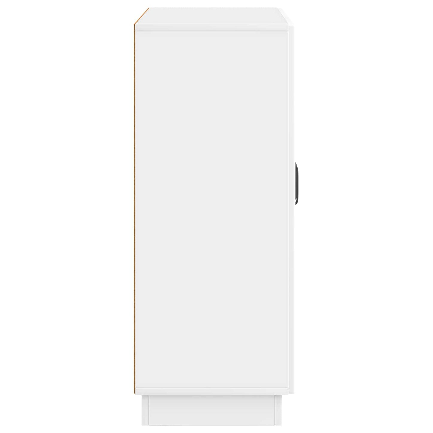 vidaXL Sideboard High Gloss White 66 x 34.5 x 87 cm Engineered Wood