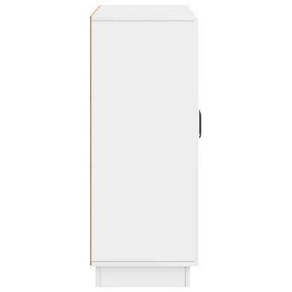 vidaXL Sideboard High Gloss White 66 x 34.5 x 87 cm Engineered Wood