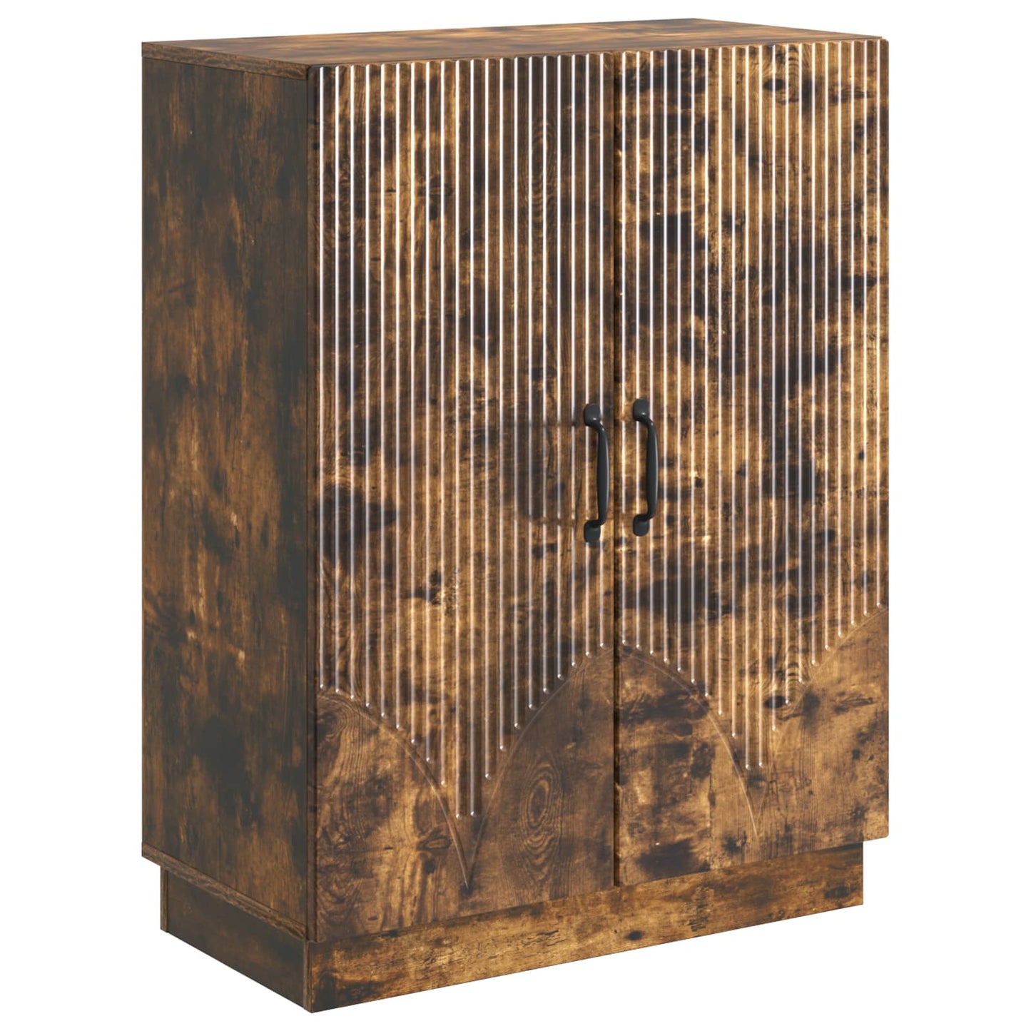 vidaXL Sideboard Smoked Oak 66 x 34.5 x 87 cm Engineered Wood